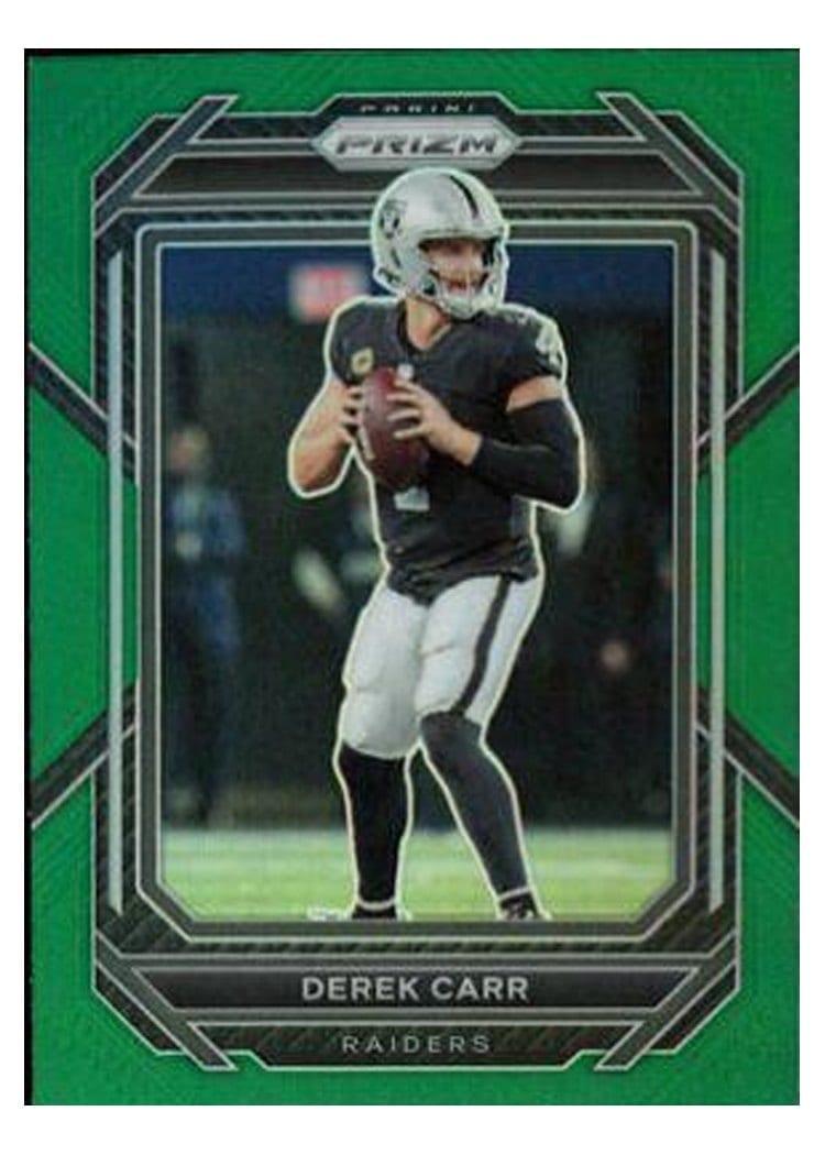 2022 Panini Prizm Base Set Derek Carr #169 card