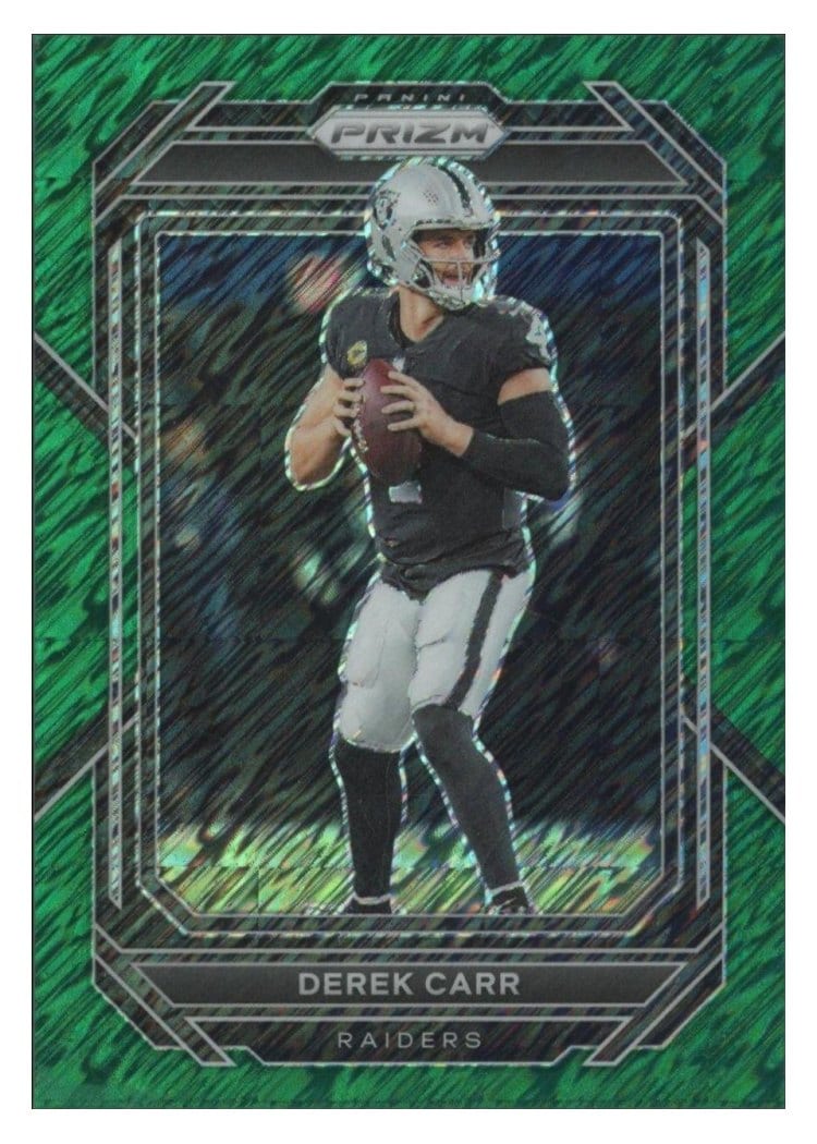 2022 Panini Prizm Base Set Derek Carr #169 card