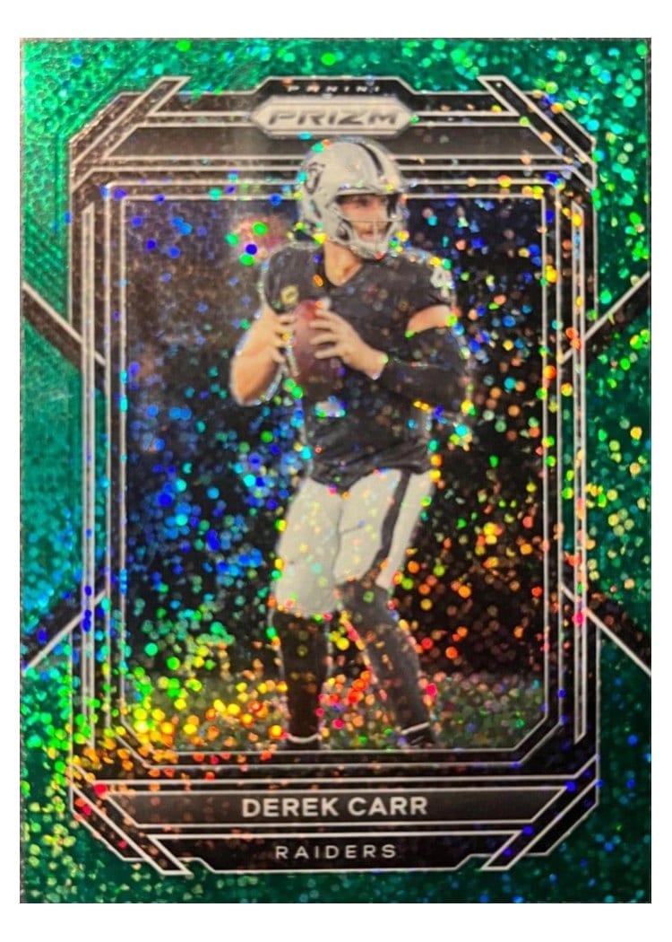 2022 Panini Prizm Base Set Derek Carr #169 card