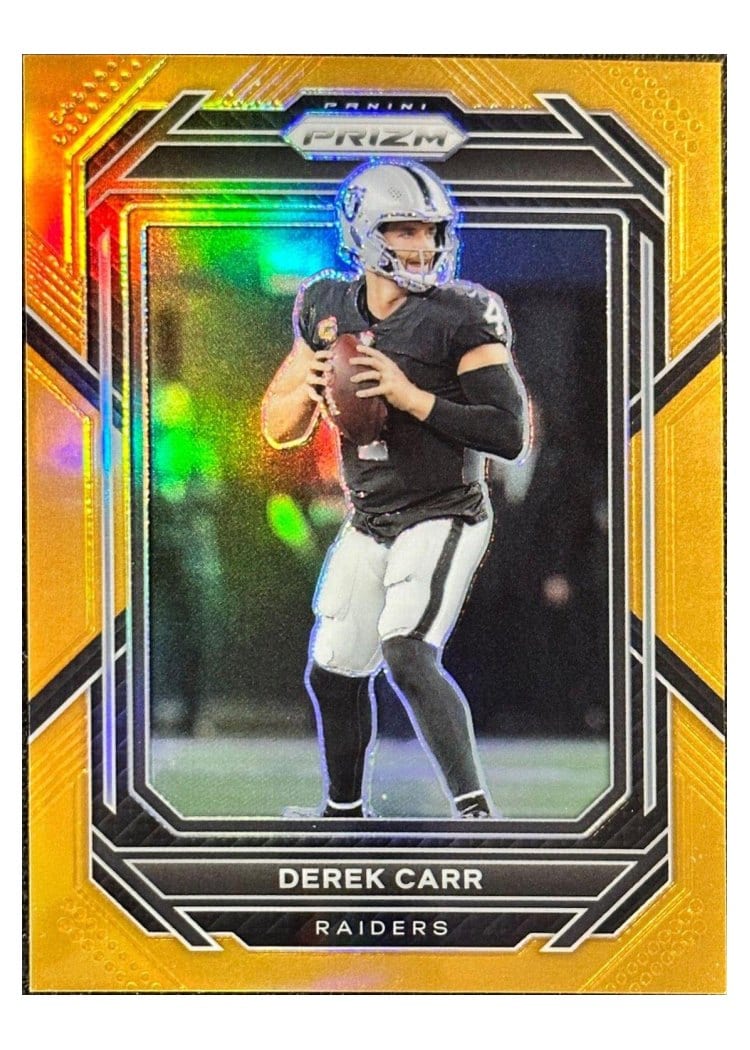 2022 Panini Prizm Base Set Derek Carr #169 card