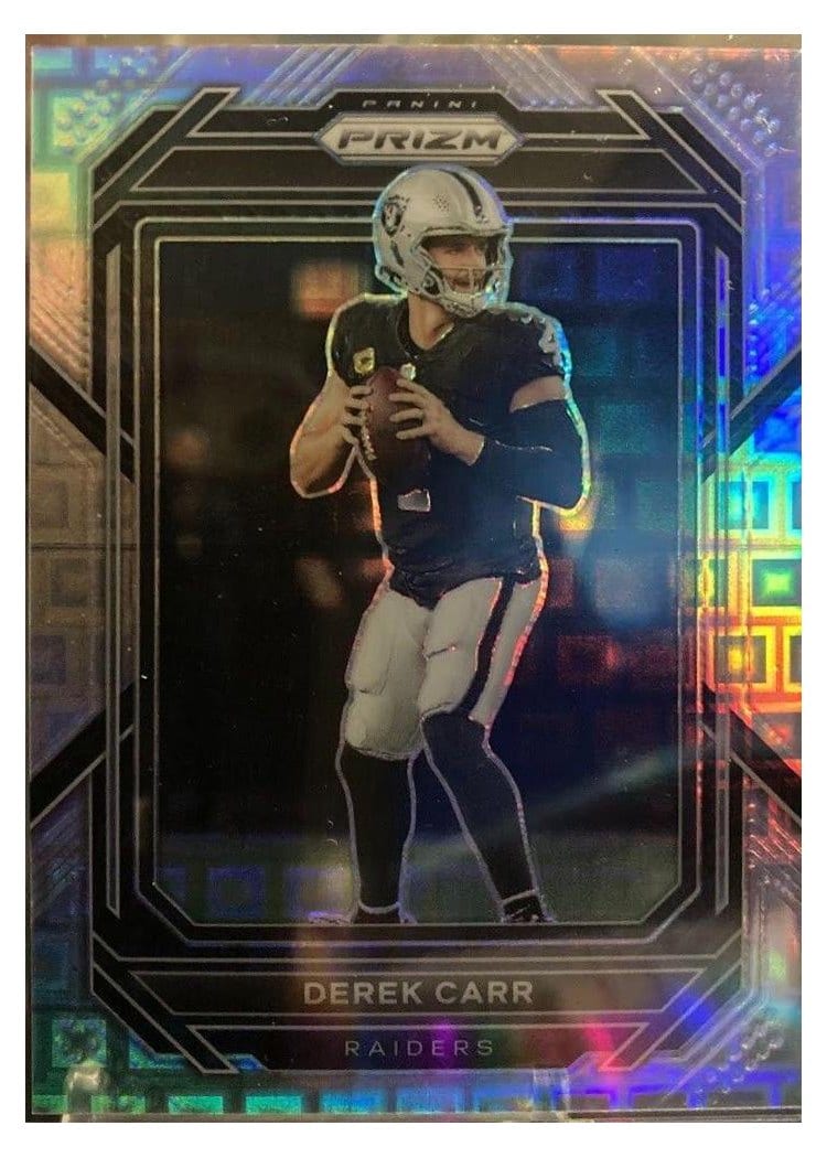 2022 Panini Prizm Base Set Derek Carr #169 card