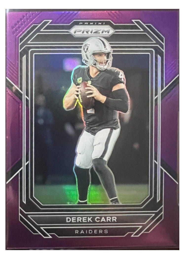 2022 Panini Prizm Base Set Derek Carr #169 card