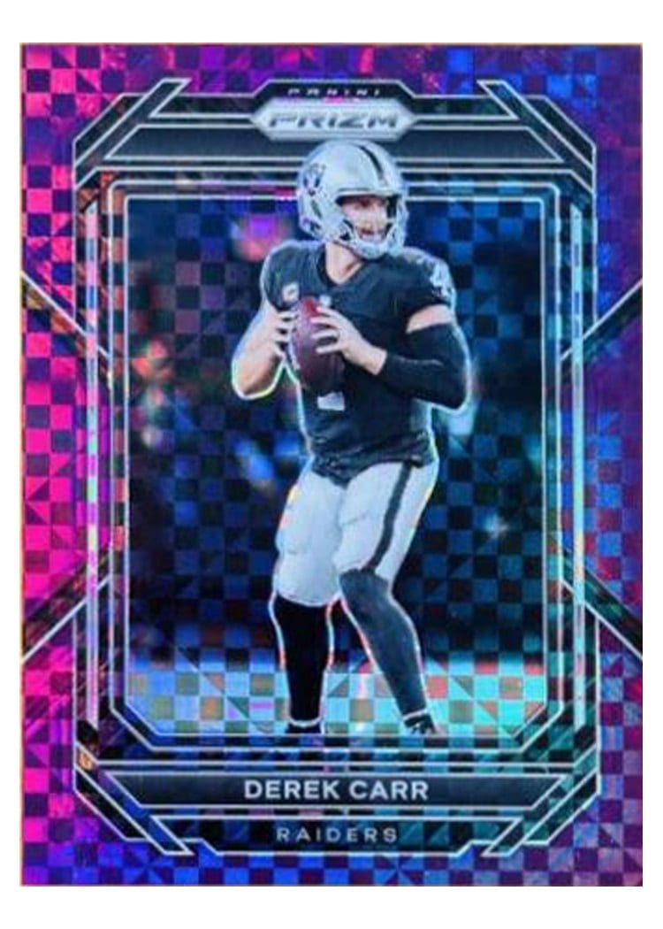 2022 Panini Prizm Base Set Derek Carr #169 card
