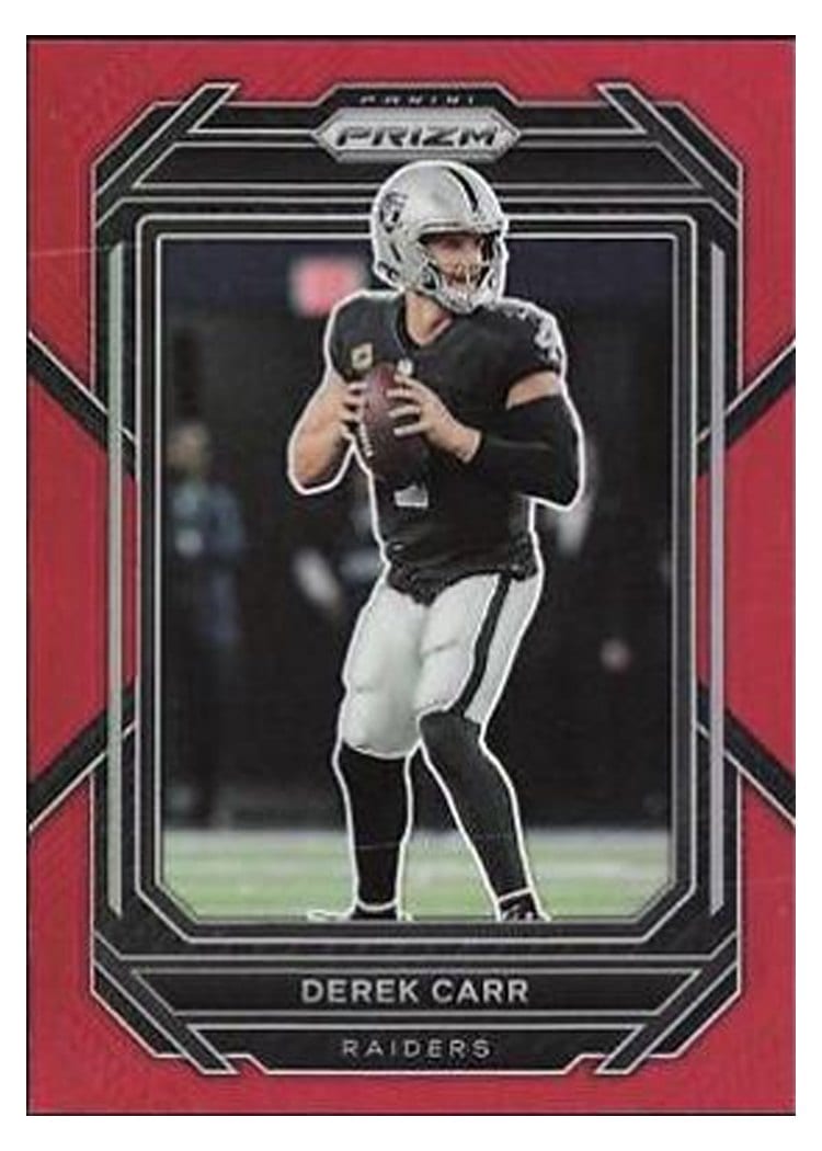 2022 Panini Prizm Base Set Derek Carr #169 card