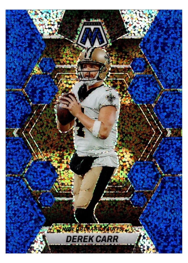 2023 Panini Mosaic Base Set Derek Carr #168 card