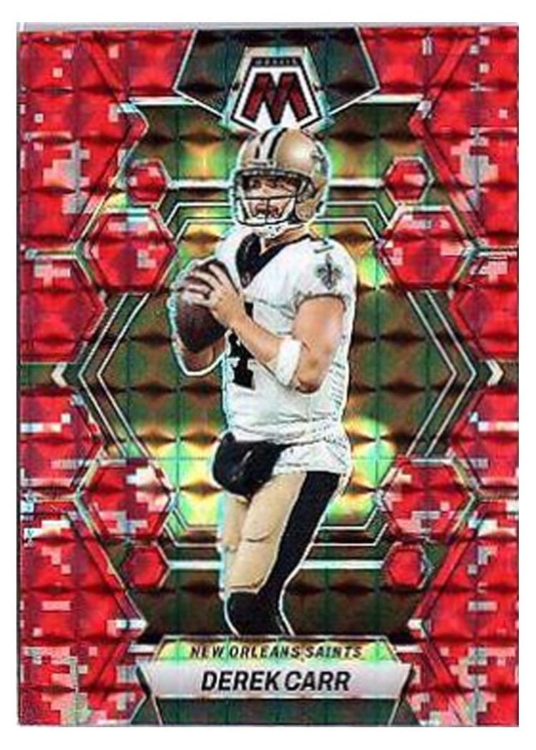 2023 Panini Mosaic Base Set Derek Carr #168 card