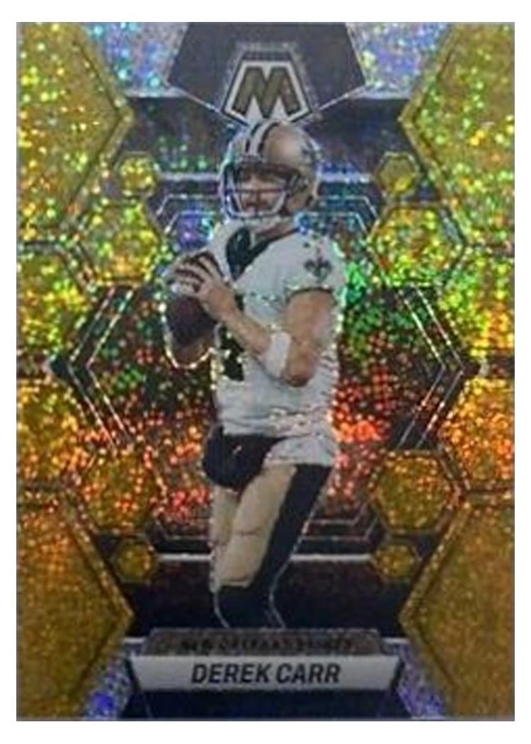 2023 Panini Mosaic Base Set Derek Carr #168 card