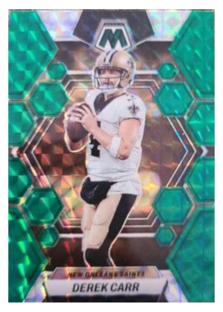 2023 Panini Mosaic Base Set Derek Carr #168 card