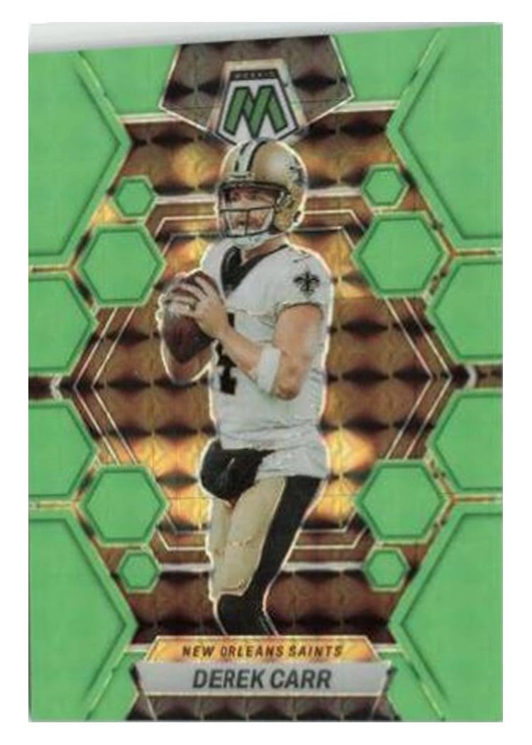 2023 Panini Mosaic Base Set Derek Carr #168 card
