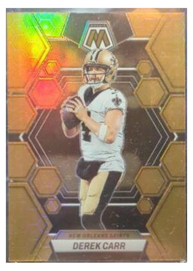 2023 Panini Mosaic Base Set Derek Carr #168 card