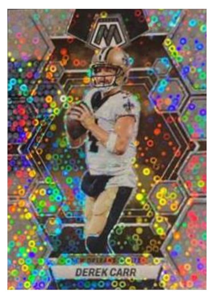 2023 Panini Mosaic Base Set Derek Carr #168 card