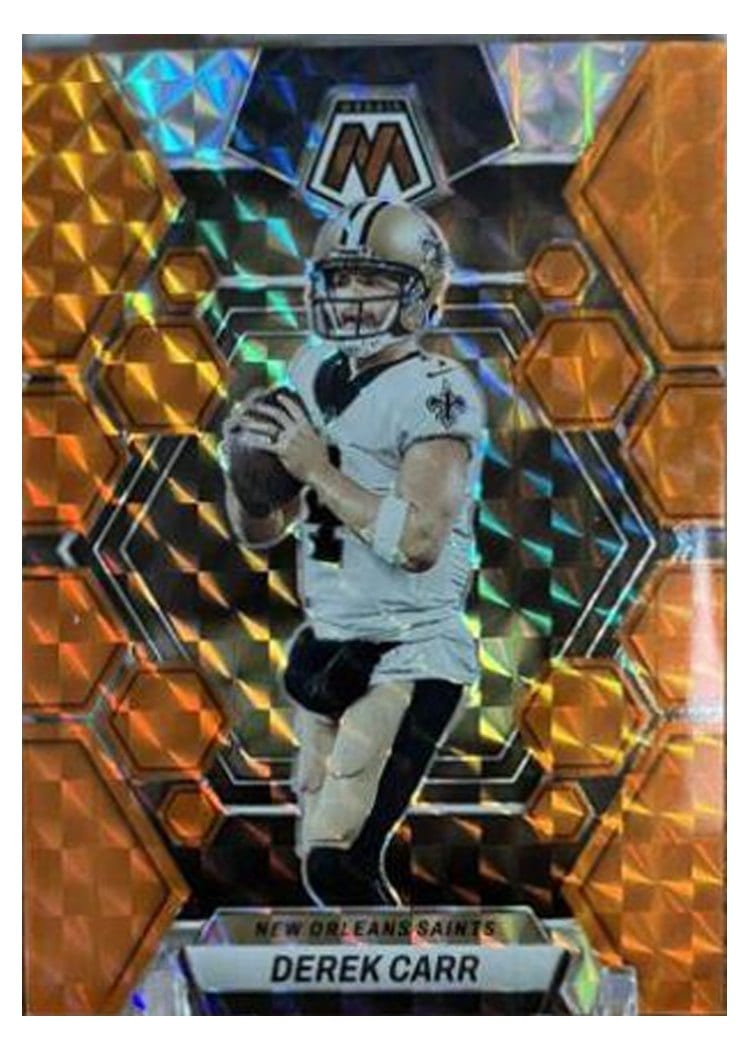 2023 Panini Mosaic Base Set Derek Carr #168 card