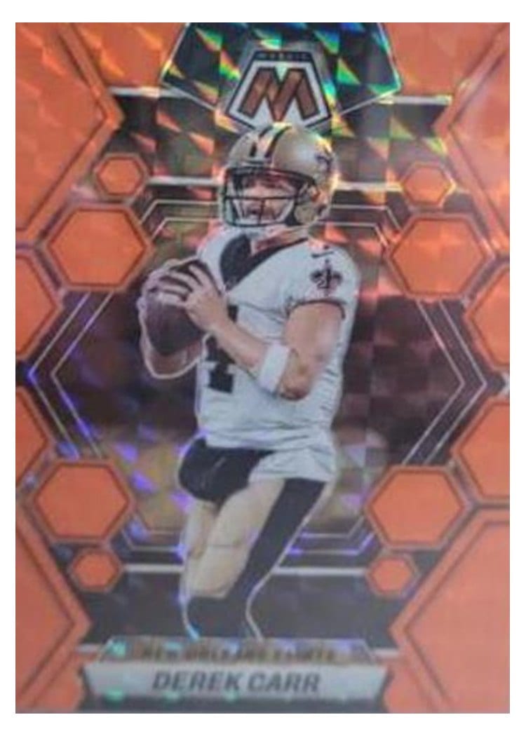 2023 Panini Mosaic Base Set Derek Carr #168 card