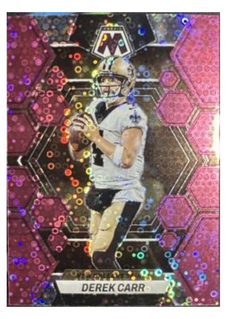 2023 Panini Mosaic Base Set Derek Carr #168 card