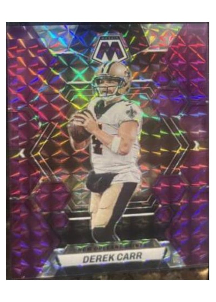 2023 Panini Mosaic Base Set Derek Carr #168 card