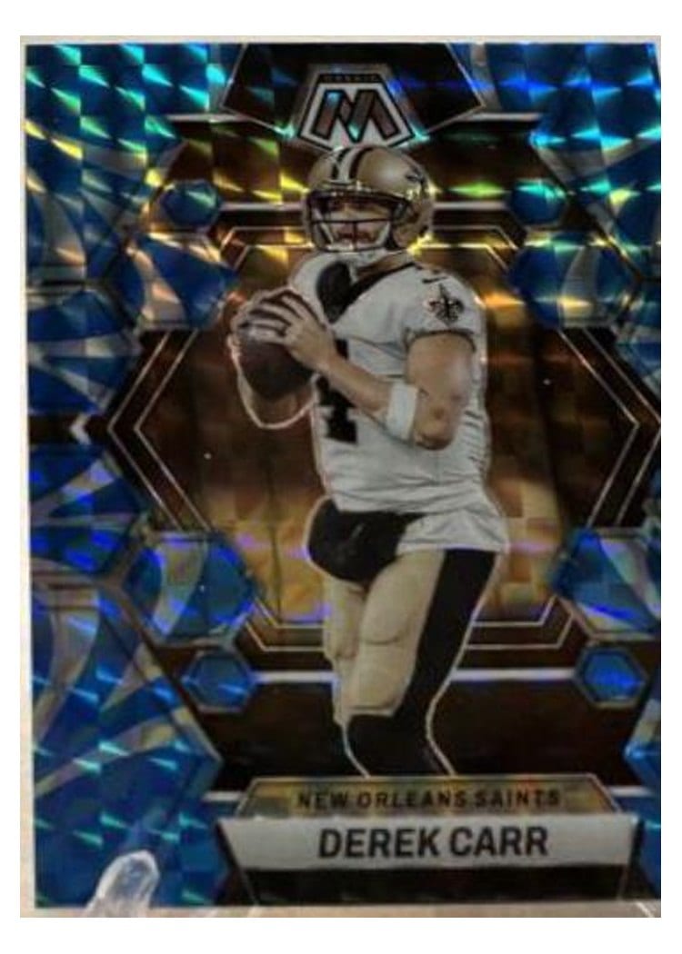 2023 Panini Mosaic Base Set Derek Carr #168 card
