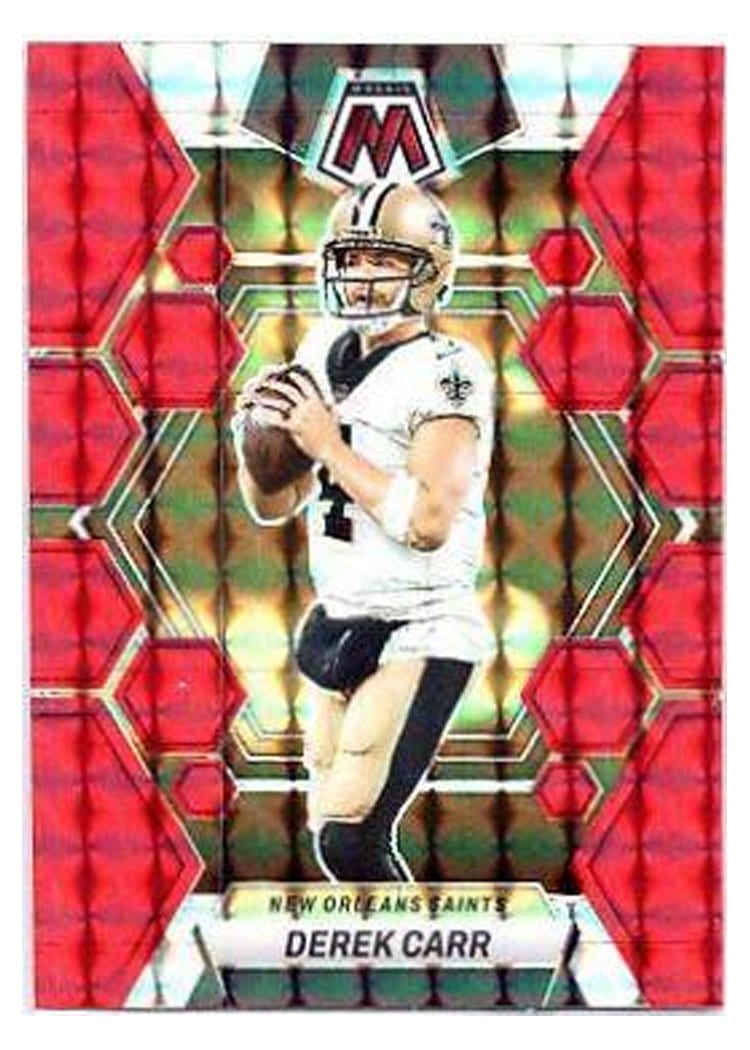 2023 Panini Mosaic Base Set Derek Carr #168 card