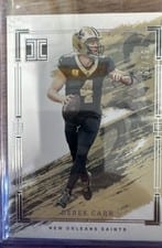 2024 Panini Impeccable Base Set Derek Carr #48 card