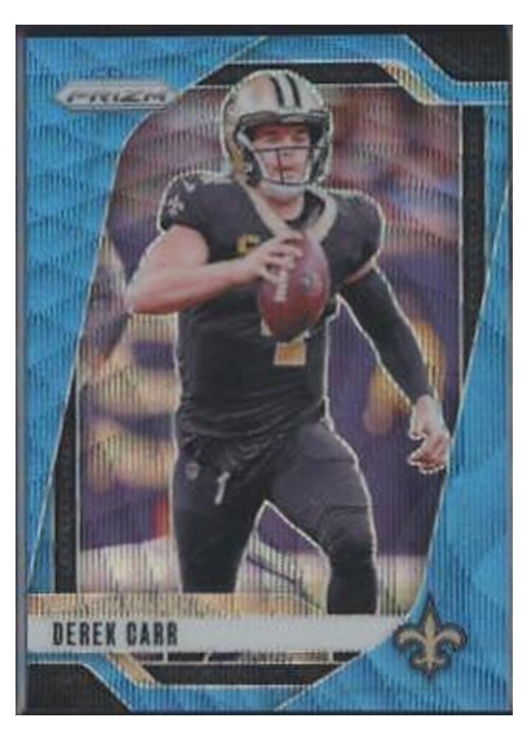 2024 Panini Prizm Base Set Derek Carr #203 card