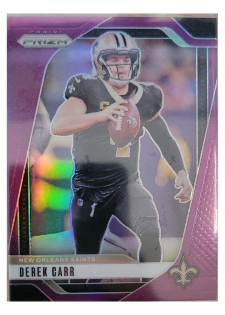 2024 Panini Prizm Base Set Derek Carr #203 card