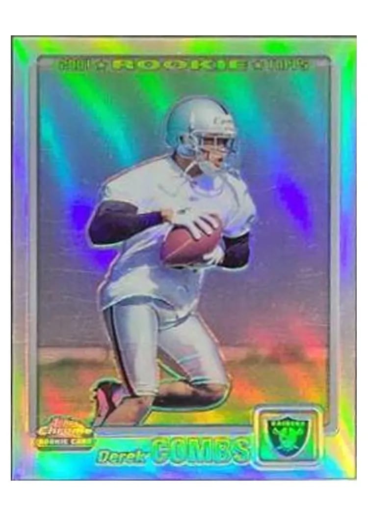 2001 Topps Chrome Derek Combs #320 card