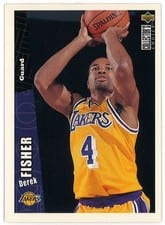 1996-97 Collector's Choice Base Set Derek Fisher #269