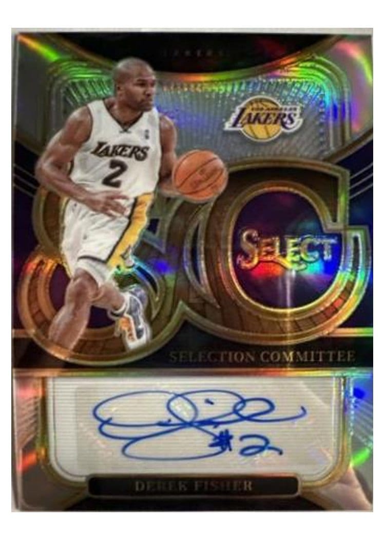 2023-24 Panini Select Selection Committee Signatures Derek Fisher #SCS-FSH card