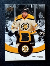 2023-24 Upper Deck Boston Bruins Centennial Centennial Cloth Relics Derek Forbort #CCR-DF card
