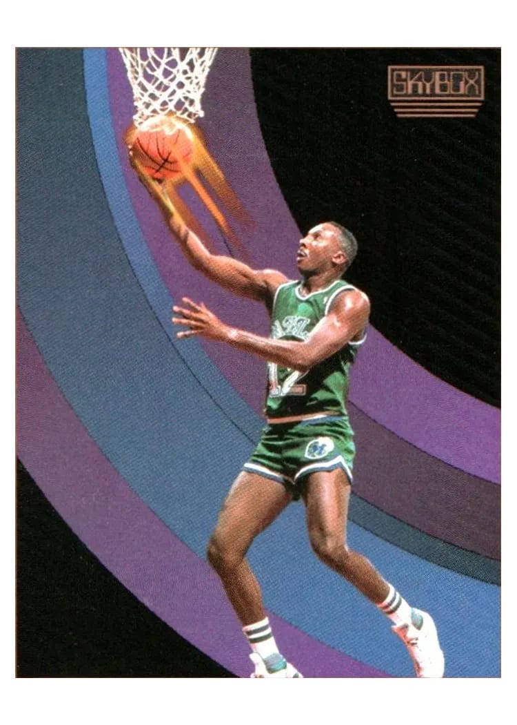 1990 Skybox Derek Harper #64 card