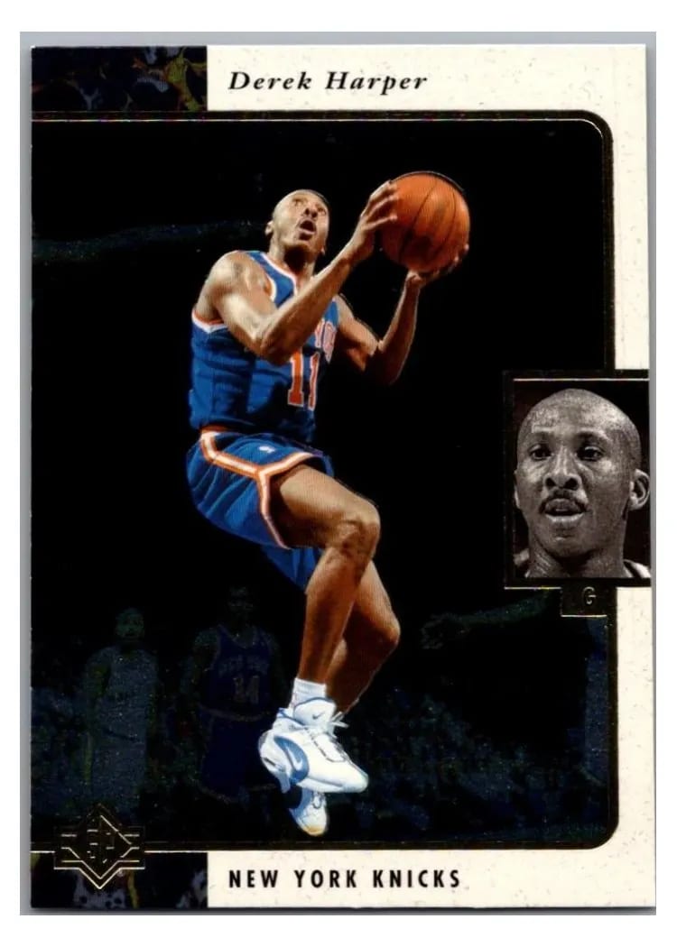 1995 SP Derek Harper #89 card