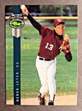 1992 Classic 4 Sport Derek Jeter #231 card