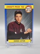 1992 Front Row Draft Picks Derek Jeter #55 card