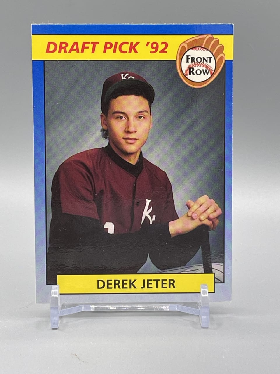 1992 Front Row Draft Picks Derek Jeter #55 card
