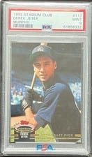 1993 Stadium Club Murphy Derek Jeter #117 card