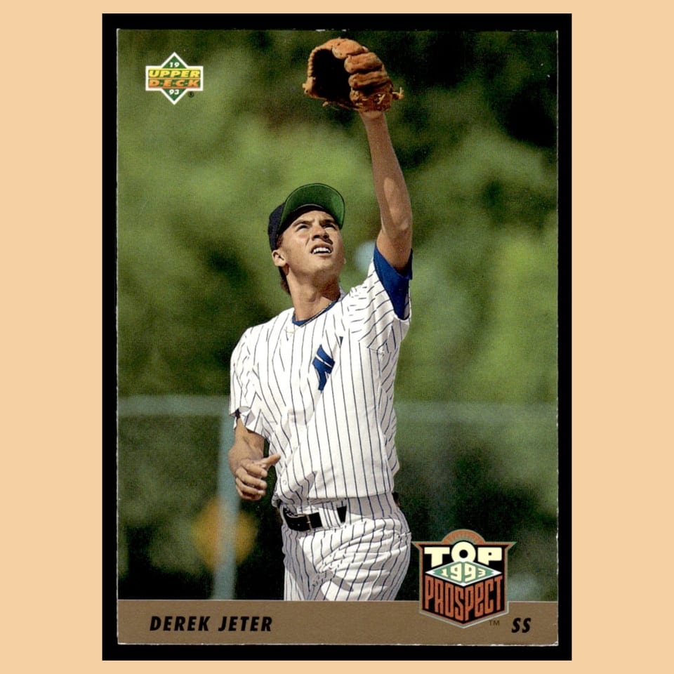 1993 Upper Deck Derek Jeter #449 card