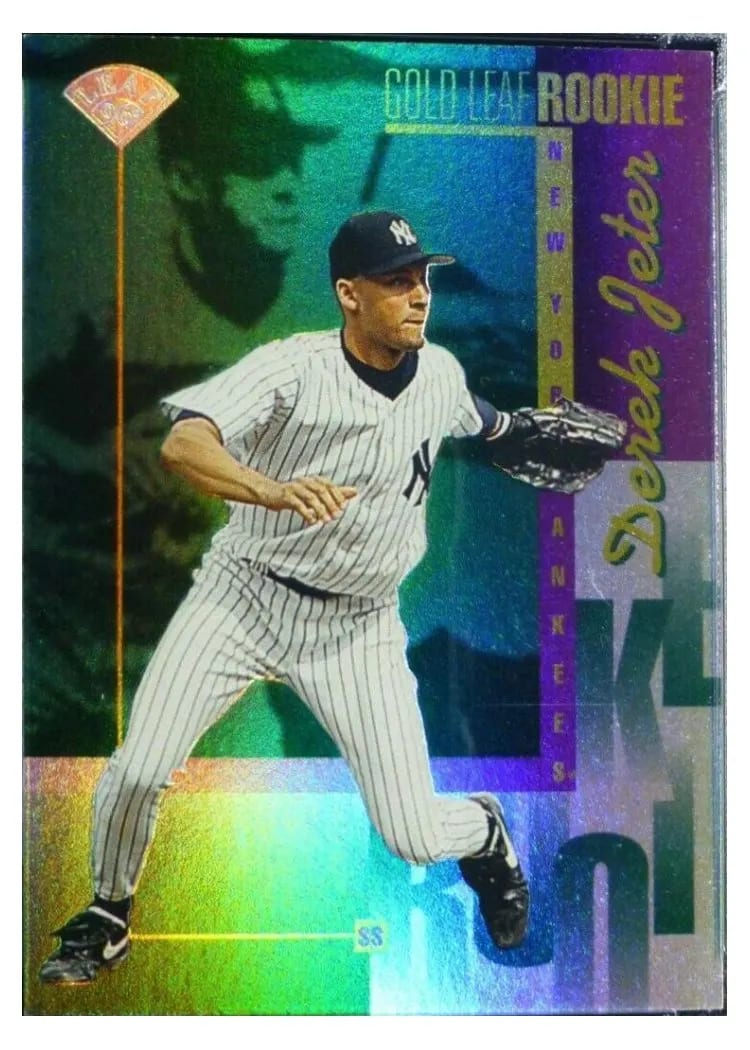 1996 Leaf Derek Jeter #211 card