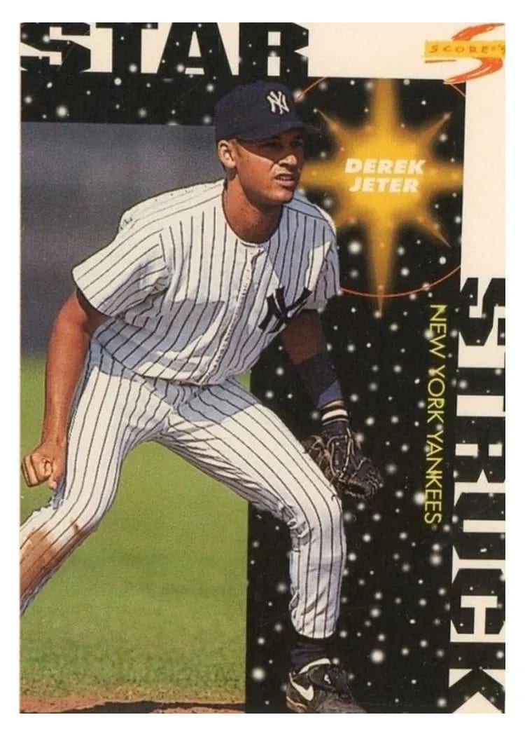 1996 Score Derek Jeter #384 card