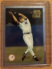 1996 Topps Chrome Derek Jeter #80 card