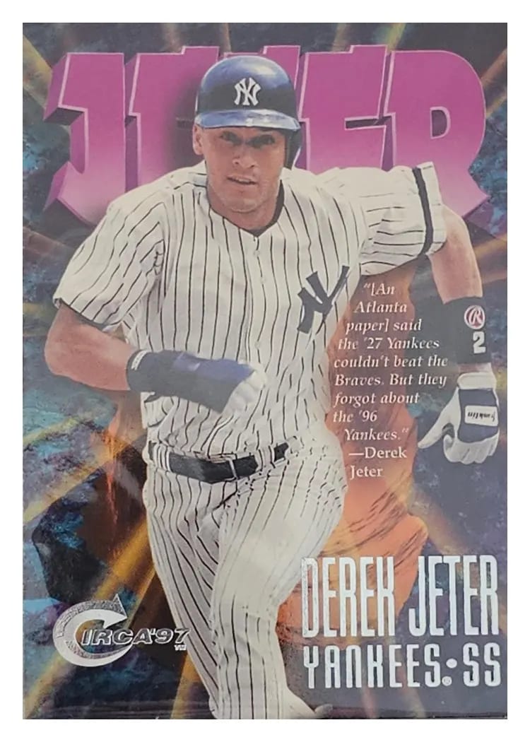 1997 Fleer Derek Jeter #200 card
