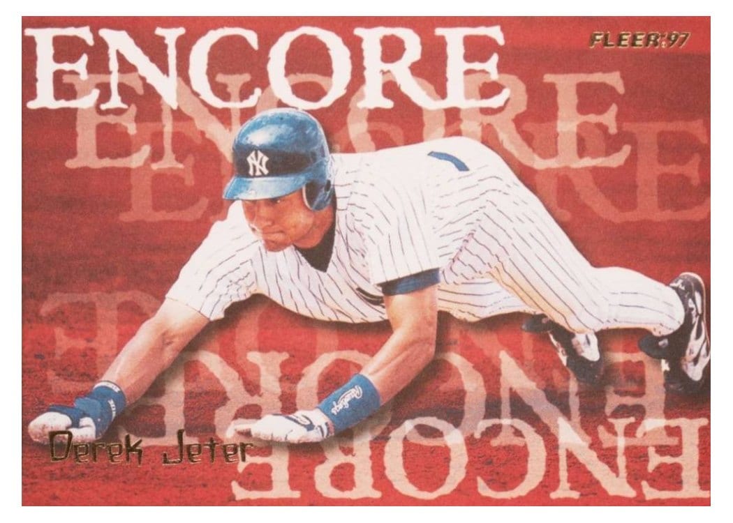 1997 Fleer Base Set Derek Jeter #703 card