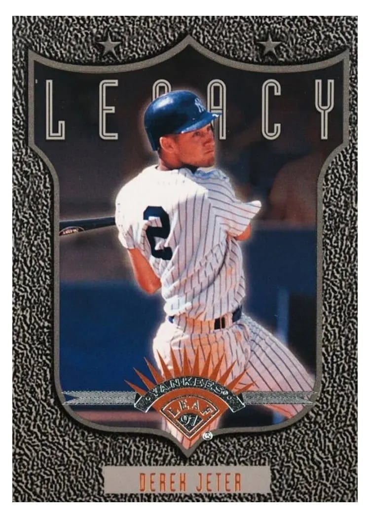 1997 Leaf Derek Jeter #358 card