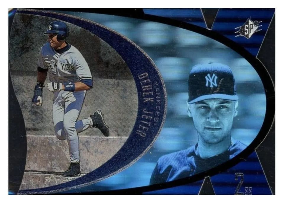 1997 Spx Derek Jeter #36 card