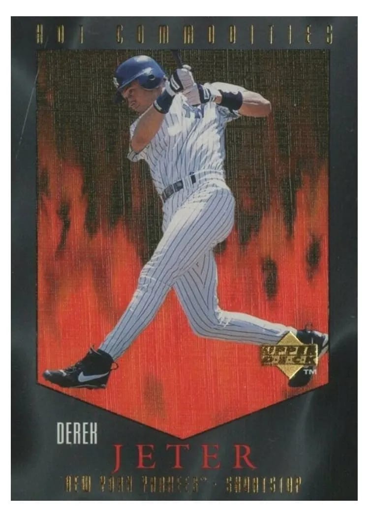1997 Upper Deck Hot Commodities Derek Jeter #HC3 card