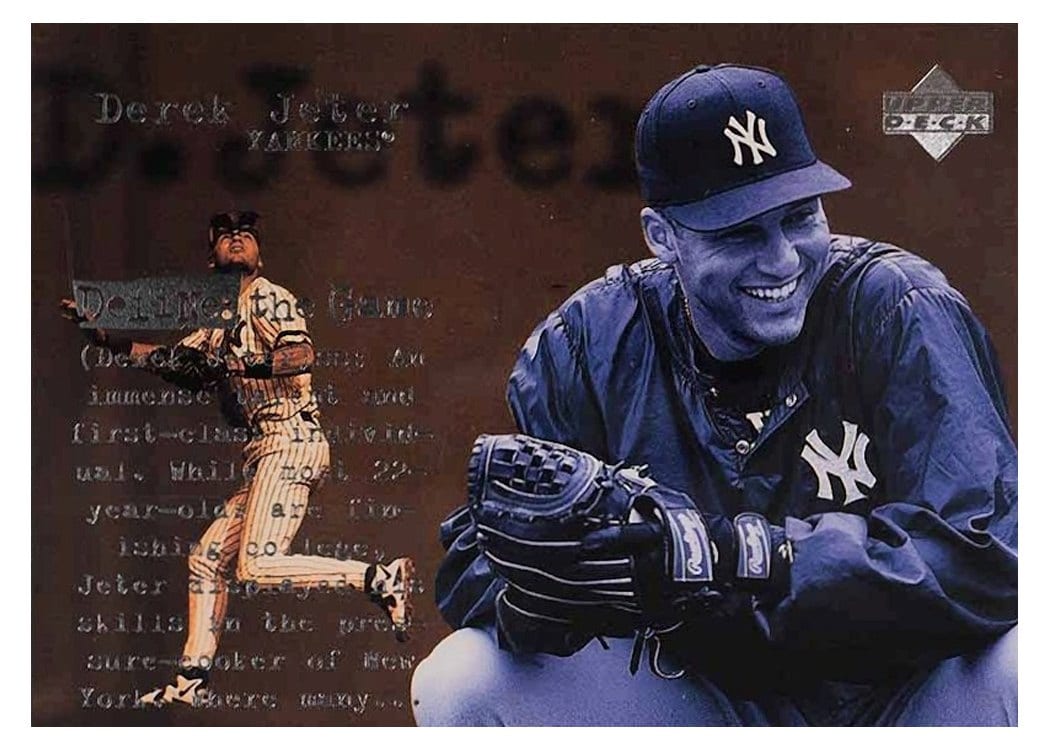 1998 Upper Deck Base Set Derek Jeter #141 card