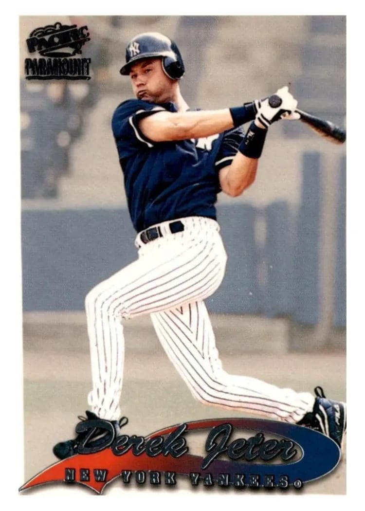 1999 Pacific Paramount Derek Jeter #162 card