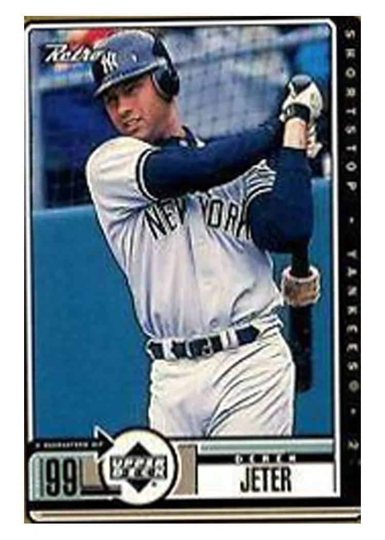 1999 Upper Deck Retro Derek Jeter #55 card