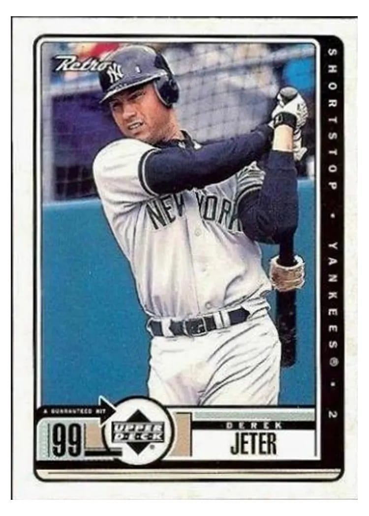 1999 Upper Deck Retro Derek Jeter #55 card
