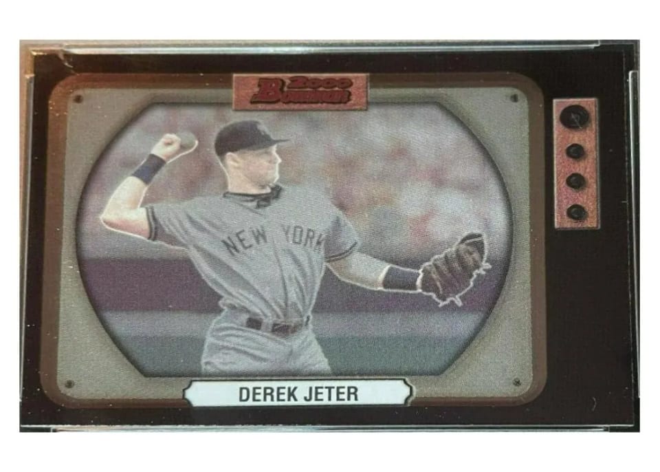 2000 Bowman Derek Jeter #50 card