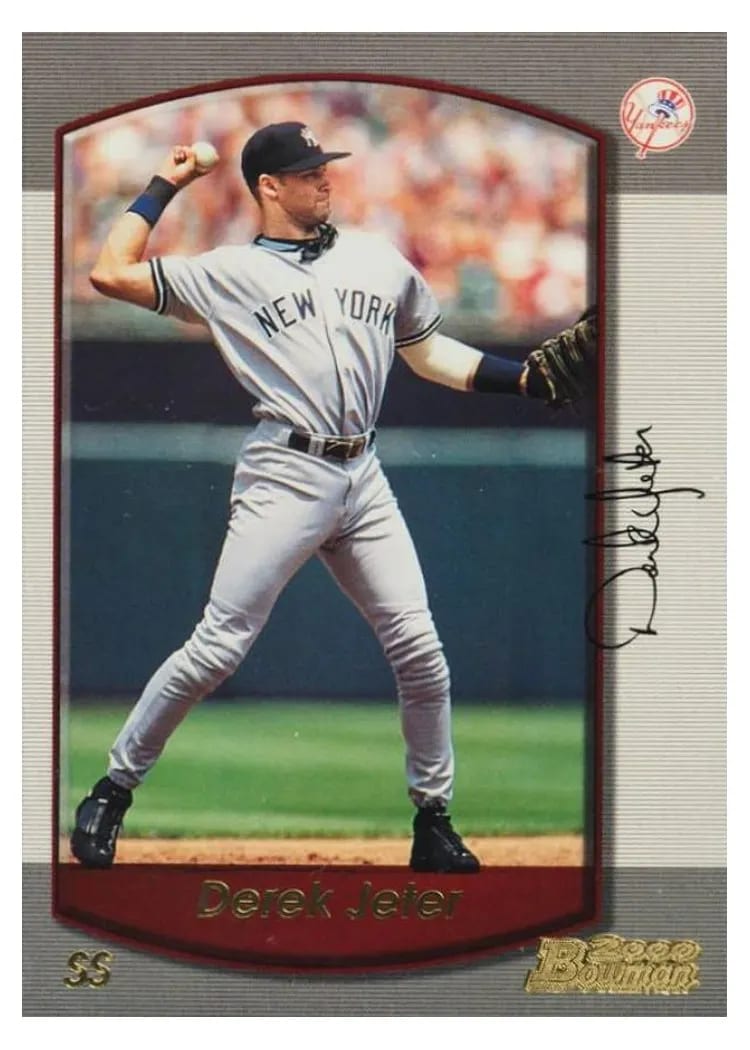 2000 Bowman Derek Jeter #50 card
