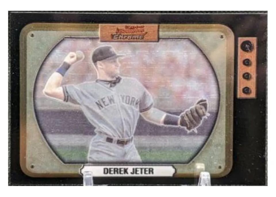 2000 Bowman Chrome Derek Jeter #50 card